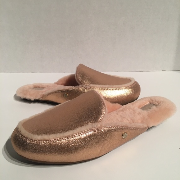 ugg metallic rose